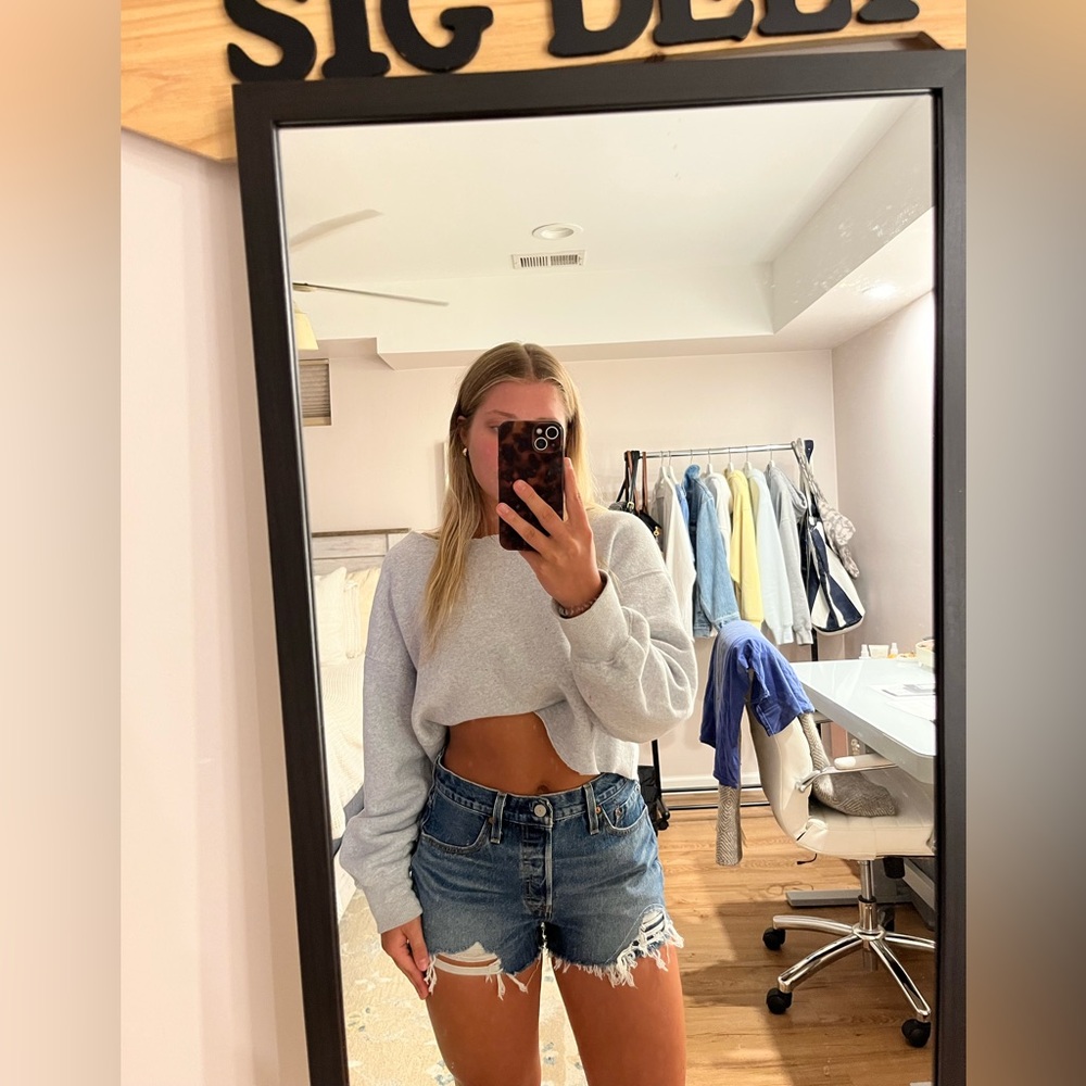 Levi's Blue Jean Shorts for Women